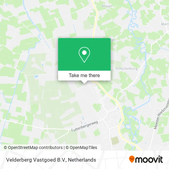 Velderberg Vastgoed B.V. map
