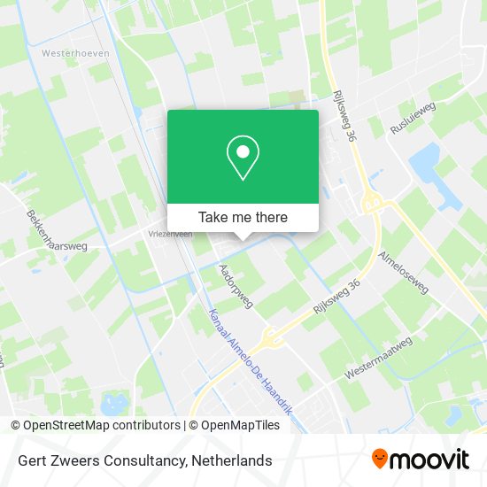 Gert Zweers Consultancy Karte