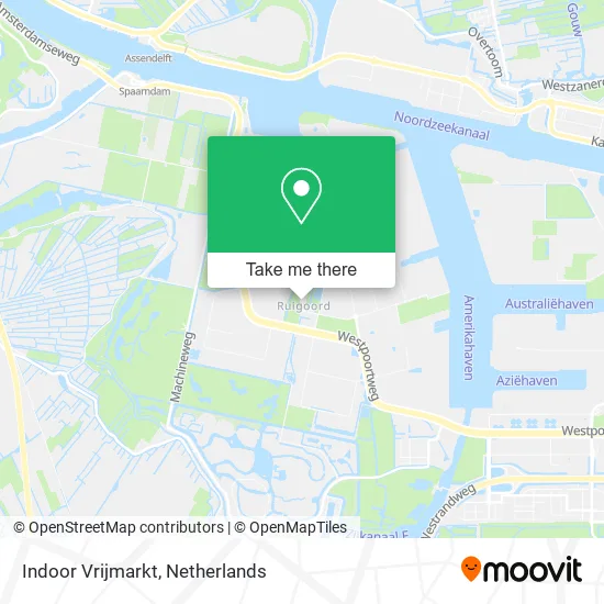 Indoor Vrijmarkt map