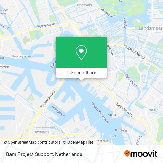 Bam Project Support map