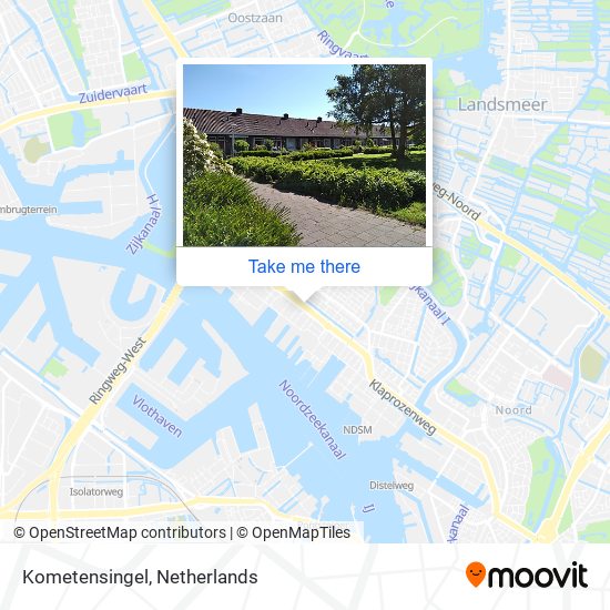 Kometensingel Karte