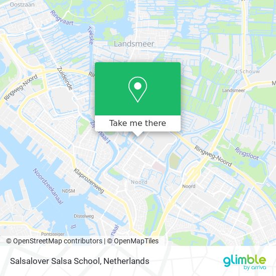 Salsalover Salsa School map