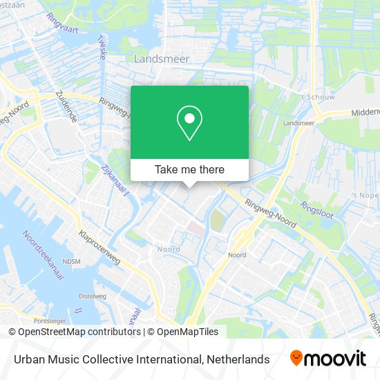 Urban Music Collective International map