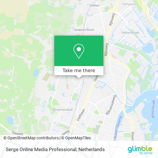 Serge Online Media Professional map