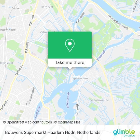 Bouwens Supermarkt Haarlem Hodn Karte