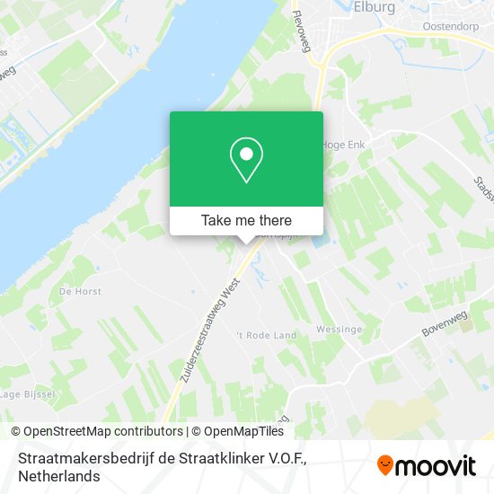 Straatmakersbedrijf de Straatklinker V.O.F. Karte