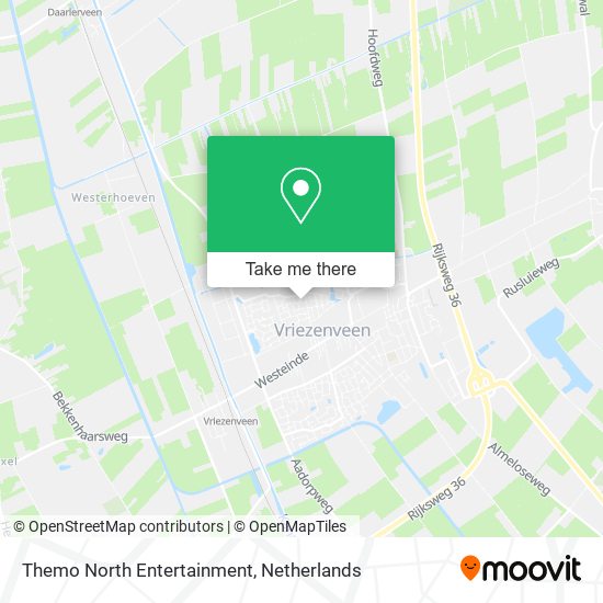 Themo North Entertainment map