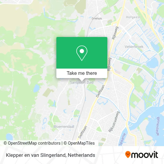 Klepper en van Slingerland map