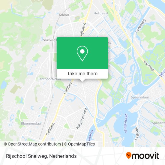 Rijschool Snelweg map