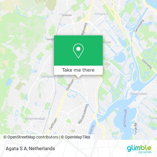 Agata S A map
