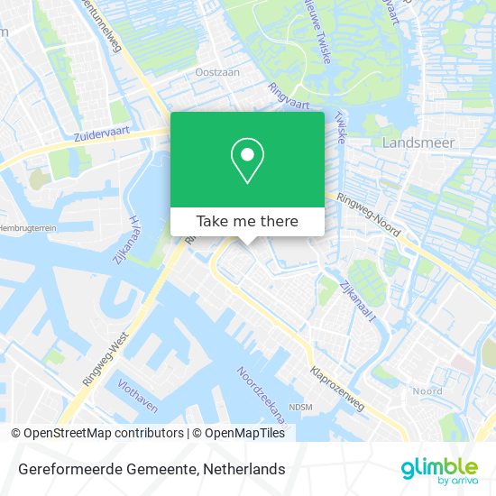 Gereformeerde Gemeente Karte