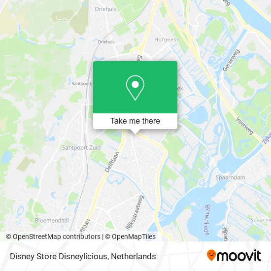 Disney Store Disneylicious map