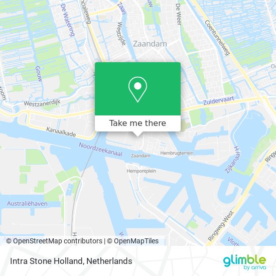 Intra Stone Holland map