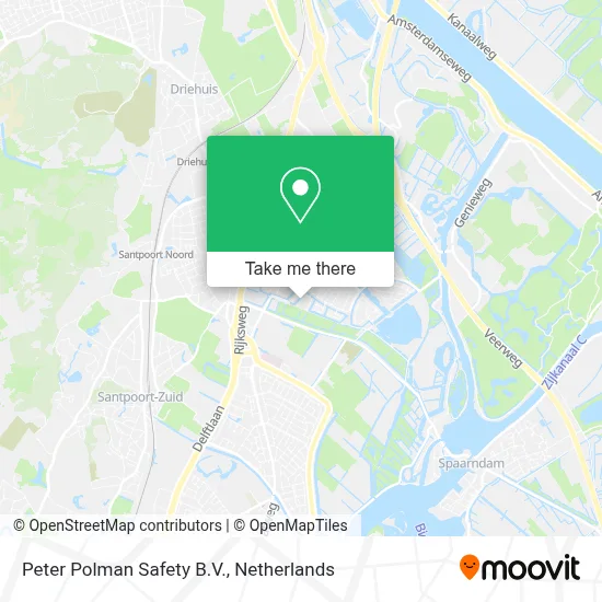 Peter Polman Safety B.V. map