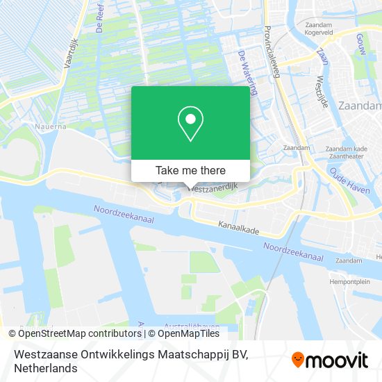 Westzaanse Ontwikkelings Maatschappij BV map