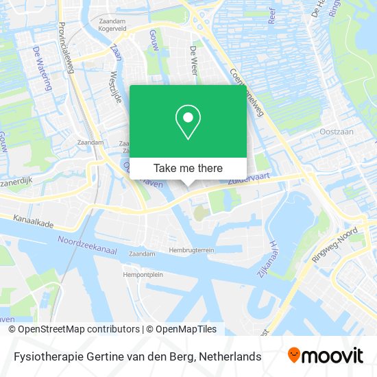 Fysiotherapie Gertine van den Berg map