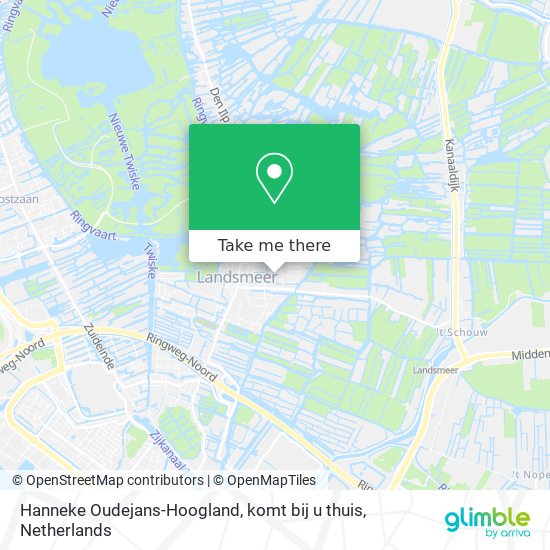 Hanneke Oudejans-Hoogland, komt bij u thuis Karte