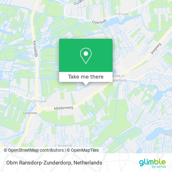 Obm Ransdorp-Zunderdorp Karte