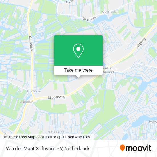 Van der Maat Software BV map