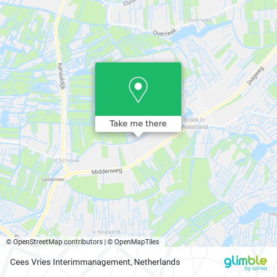 Cees Vries Interimmanagement map