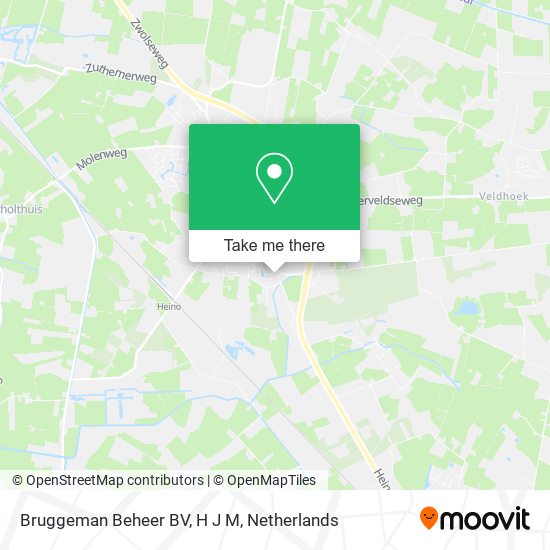 Bruggeman Beheer BV, H J M map