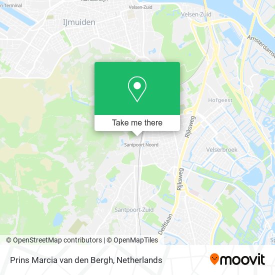 Prins Marcia van den Bergh map