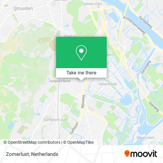 Zomerlust map