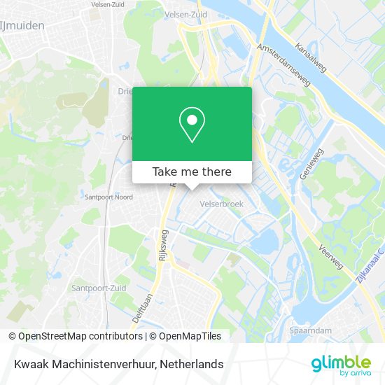 Kwaak Machinistenverhuur map