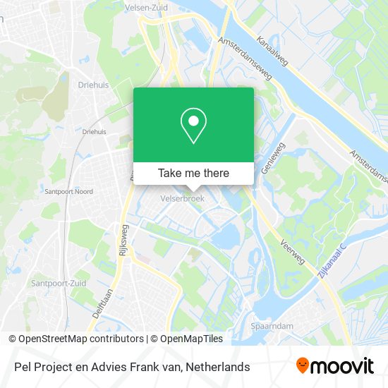 Pel Project en Advies Frank van map