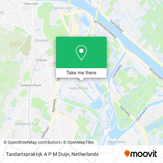 Tandartspraktijk A P M Duijn map