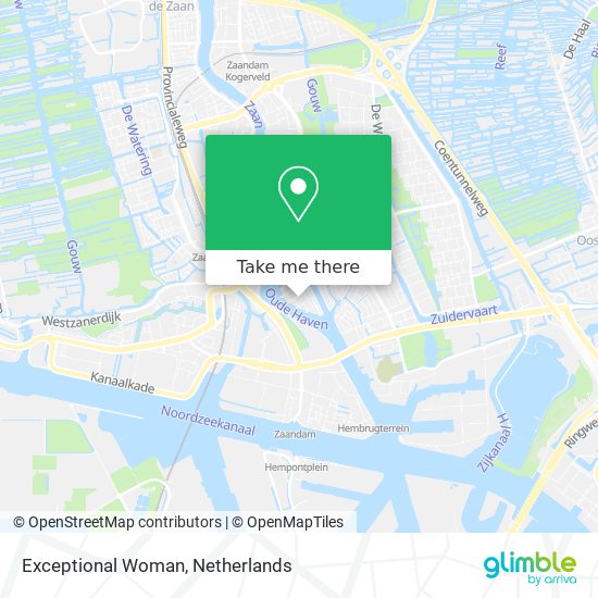 Exceptional Woman map