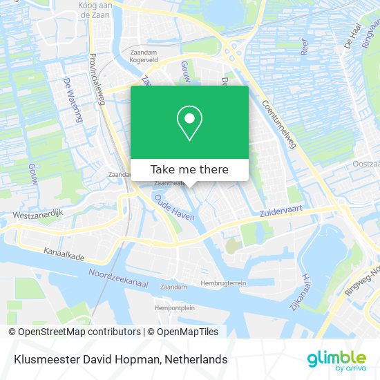 Klusmeester David Hopman map