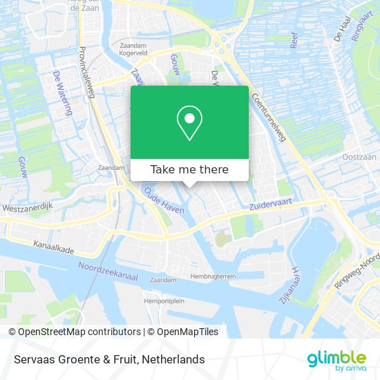 Servaas Groente & Fruit Karte