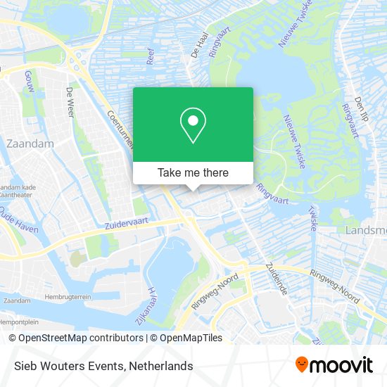 Sieb Wouters Events map