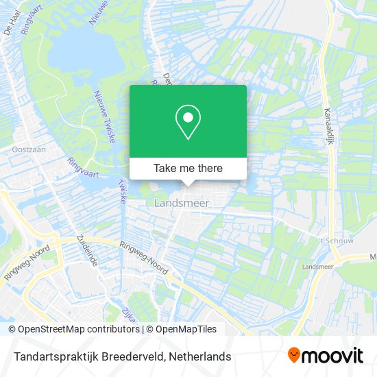 Tandartspraktijk Breederveld map