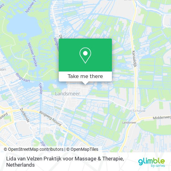 Lida van Velzen Praktijk voor Massage & Therapie map