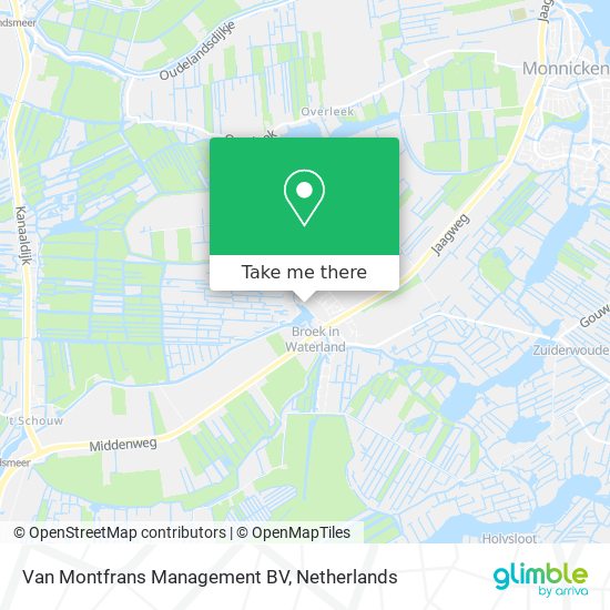 Van Montfrans Management BV map