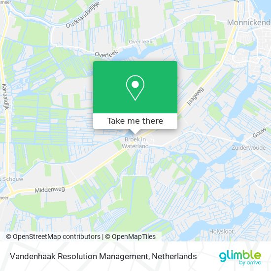 Vandenhaak Resolution Management map