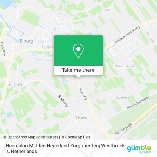 Heerenloo Midden-Nederland Zorgboerderij Westbroek 's map