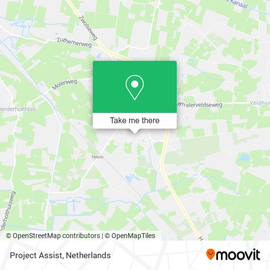 Project Assist map