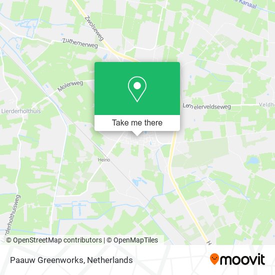 Paauw Greenworks Karte