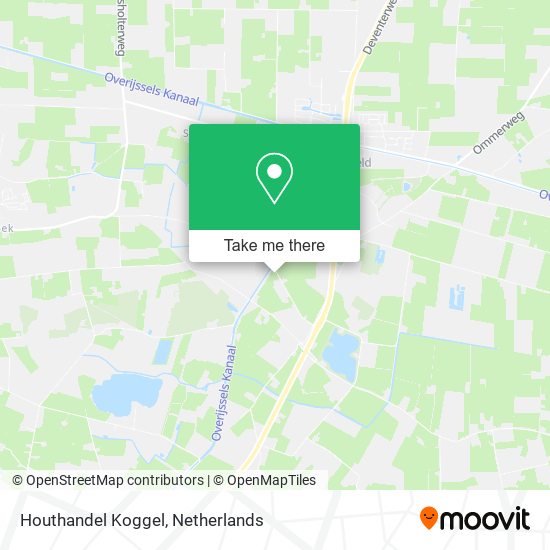 Houthandel Koggel map