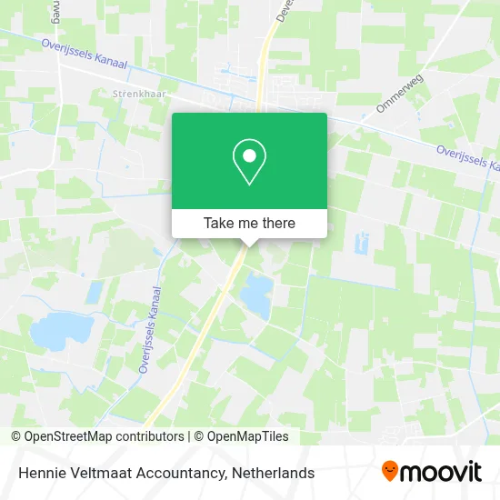 Hennie Veltmaat Accountancy map