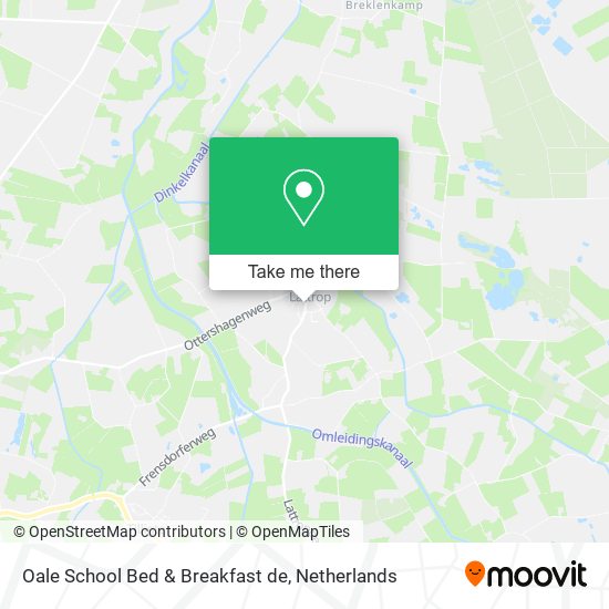 Oale School Bed & Breakfast de map