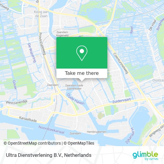 Ultra Dienstverlening B.V. map