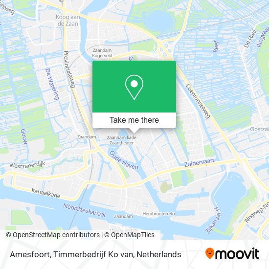 Amesfoort, Timmerbedrijf Ko van map