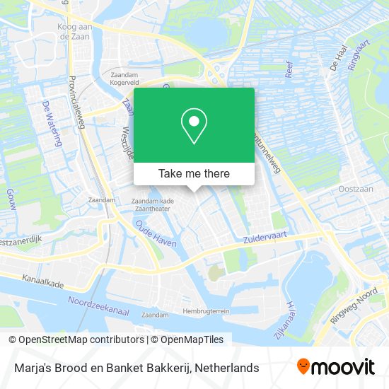 Marja's Brood en Banket Bakkerij map