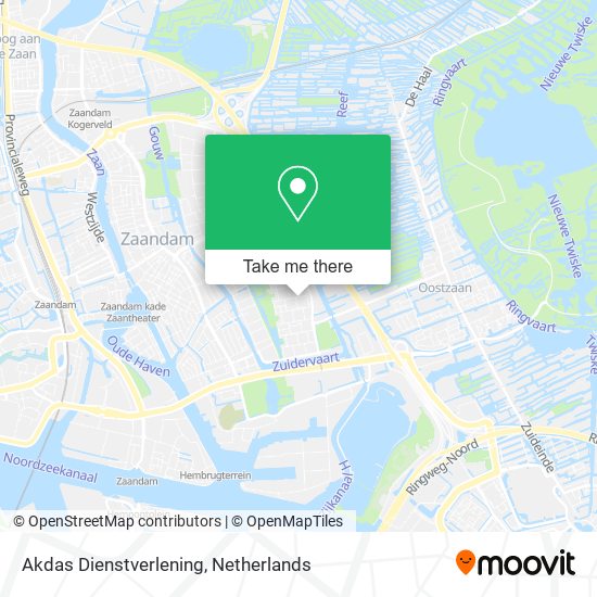 Akdas Dienstverlening map