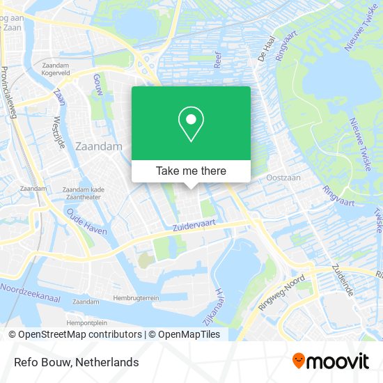 Refo Bouw map