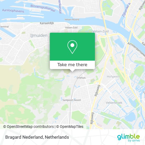 Bragard Nederland map